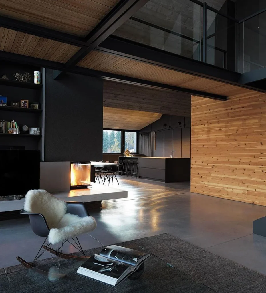 All black interior designs that will inspire you to adapt this modern