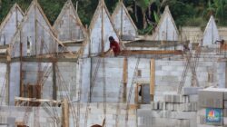 Proyek pembangunan perumahan di Depok Jawa Barat
