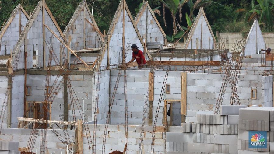 Proyek pembangunan perumahan di Depok Jawa Barat