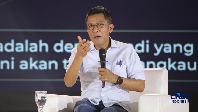 Ketua Komisi XI DPR RI M. Misbakhun menyampaikan pemaparan ekonomi di Jogja Financial Festival 2026