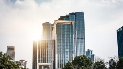 Ilustrasi apartemen di kawasan Transit Oriented Development TOD
