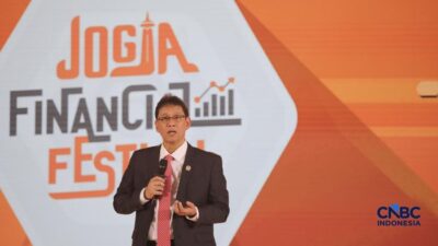 Menteri Keuangan Purbaya Yudhi Sadewa di Jogja Financial Festival 2026