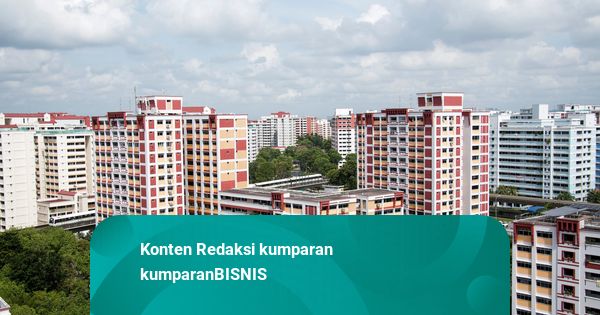 Ilustrasi properti di Singapura