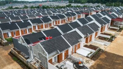Ilustrasi perumahan subsidi dan rumah subsidi di Indonesia