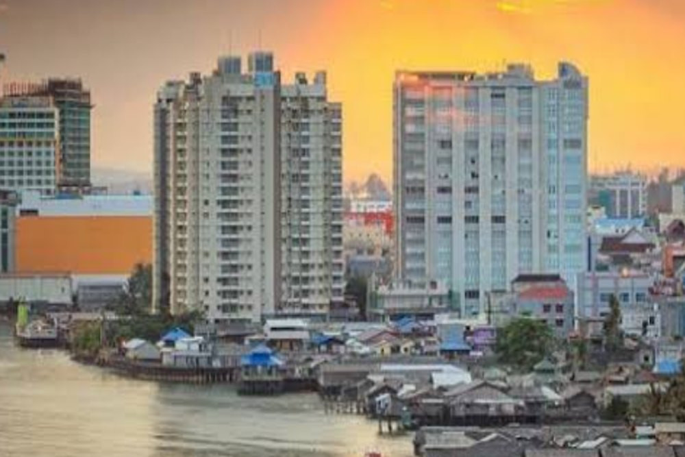 Pemandangan Kota Balikpapan Kalimantan Timur
