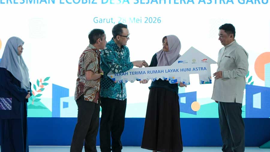 Astra Serahkan 250 Rumah Layak Huni ke Warga Garut, Ekonomi Kopi Ikut Melesat ke Eropa
