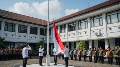 Ilustrasi Upacara Hari Lahir Pancasila 2026