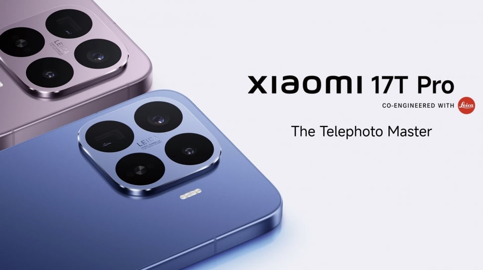 Xiaomi 17T Pro smartphone dengan kamera Leica dan baterai 7000mAh