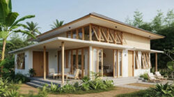 Model Rumah Sederhana Nuansa Japandi Cocok untuk Udara Panas