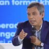 Direktur Utama BTN Nixon LP Napitupulu saat menyampaikan strategi agar kaum unbankable bisa punya rumah