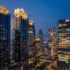 Kawasan SCBD Jakarta sebagai wilayah dengan harga tanah termahal di Jakarta