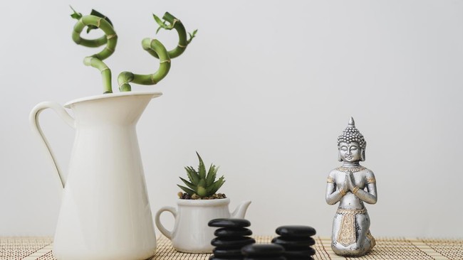 Ilustrasi Feng Shui desain interior rumah