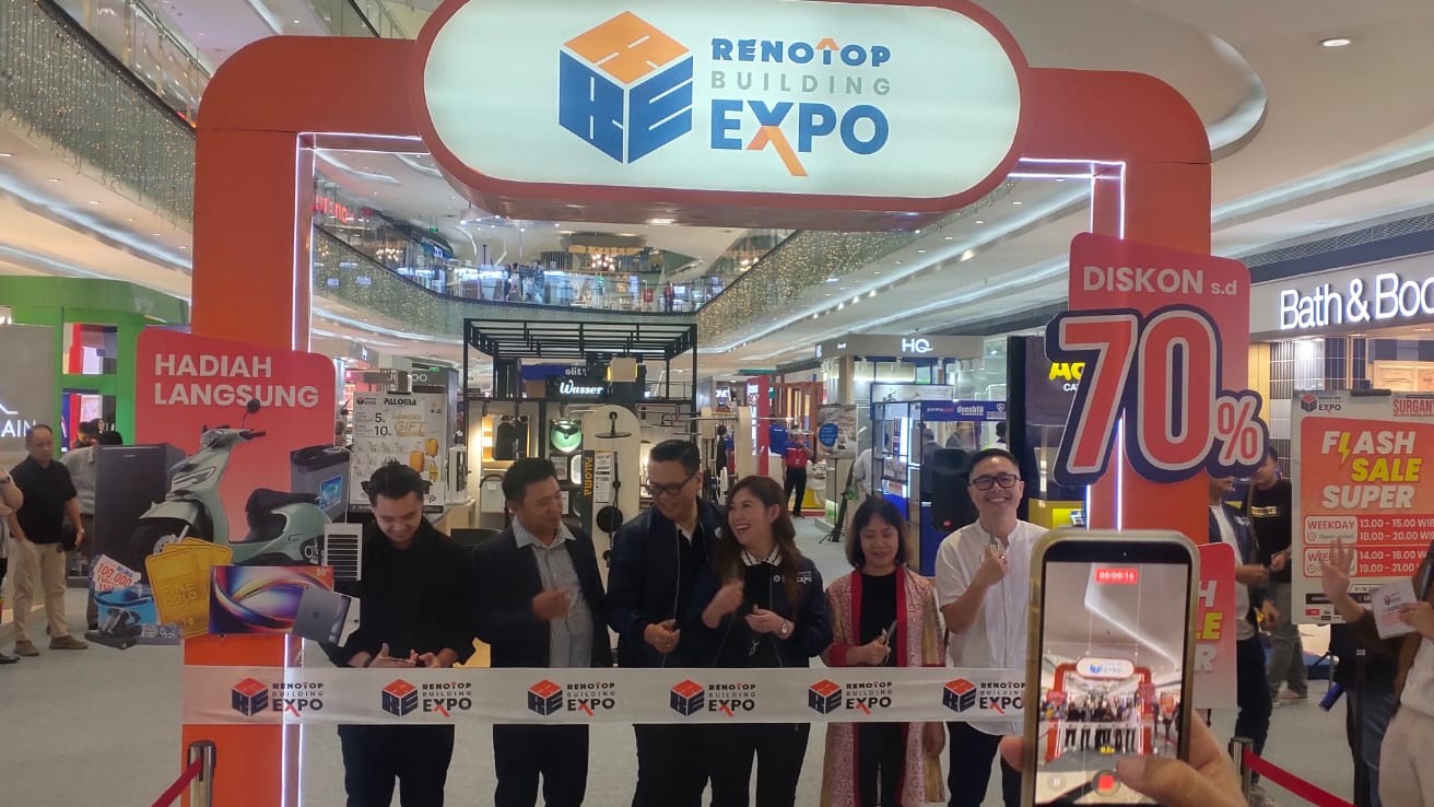 Renotop Building Expo 2026: Pameran Renovasi Rumah Tawarkan Diskon Hingga 70 Persen