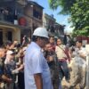 Menteri Perumahan dan Kawasan Permukiman Maruarar Sirait saat meninjau renovasi rumah di Jakarta