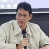 Menkeu Purbaya Yudhi Sadewa di kantor Kementerian Keuangan