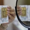 Harga emas Antam turun Rp15 ribu ke Rp2,759 juta per gram
