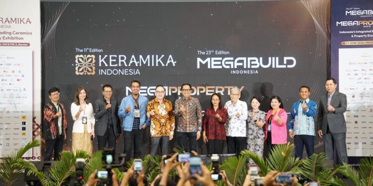 Megabuild Keramika & Megaproperty 2026 Resmi Dibuka, Pameran 3-in-1 Jawab Tantangan Pengadaan Material Properti