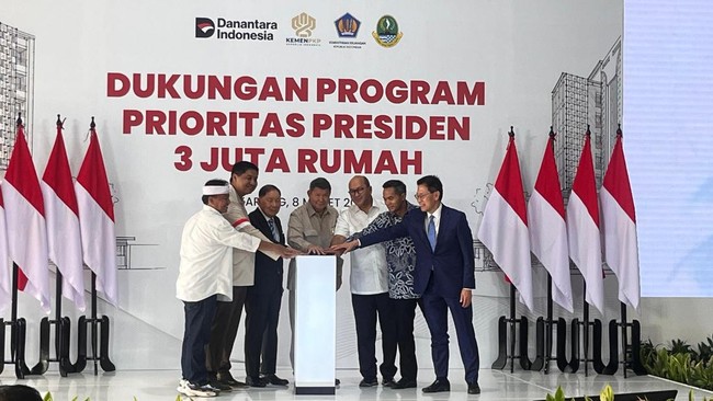 Danantara Siapkan Rp16 Triliun untuk Bangun 140 Ribu Unit Hunian MBR di Lahan Lippo